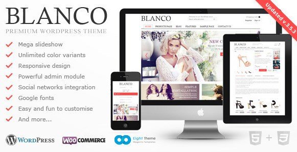 Blanco - Responsive WordPress E-Commerce Theme