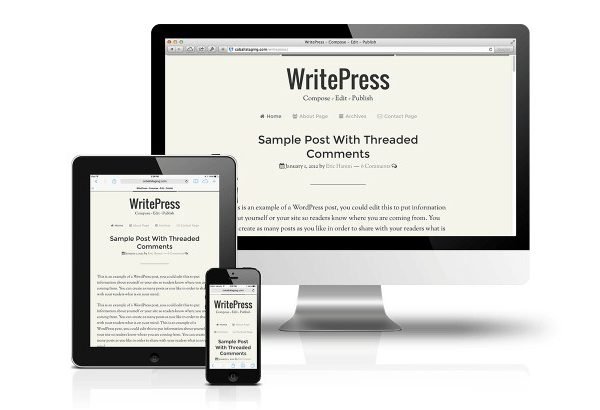 CobaltApps WritePress Skin for Dynamik Website Builder