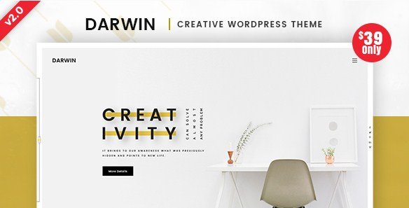 Darwin - Creative WordPress Theme