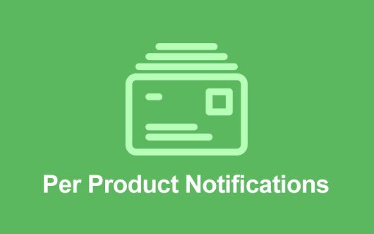 Easy Digital Downloads Per Product Notifications	Addon