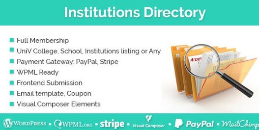 Institutions Directory WordPress Plugin