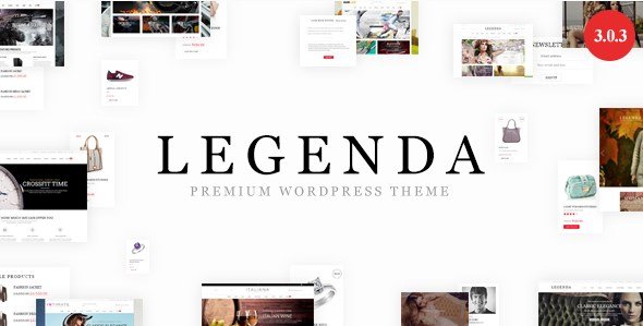 Legenda - Responsive Multi-Purpose WordPress Theme