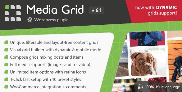 Media Grid WordPress Responsive Portfolio Plugin