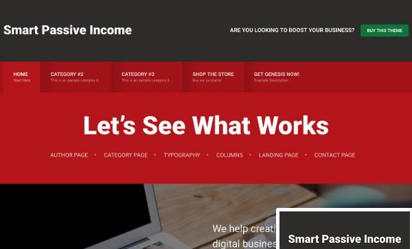 StudioPress Smart Passive Income Pro Theme