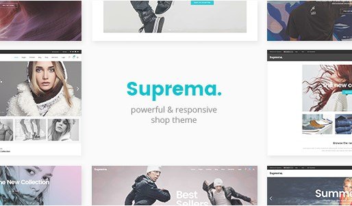 Suprema - Multipurpose eCommerce Theme