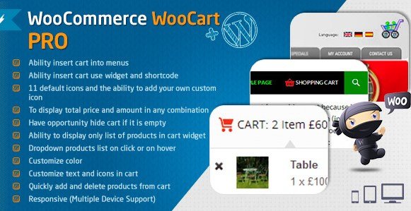 WooCommerce Cart - WooCart Pro