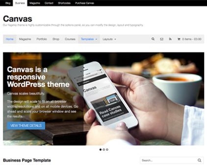 WooThemes Canvas WooCommerce Themes