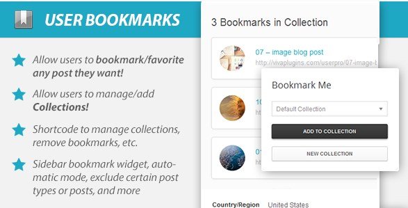 WordPress User Bookmarks (Standalone Version)