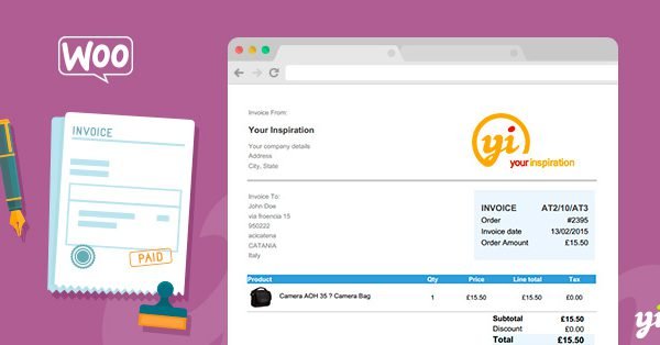 YITH WooCommerce PDF Invoice and Shipping List Premium