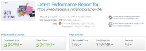 Astra GTmetrix Performance Report B (87%) B (80%)