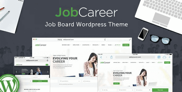 JobCareer - Job Board Responsive WordPress Theme