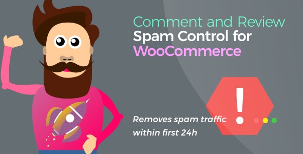 Comment and Review Spam Control for WooCommerce Free