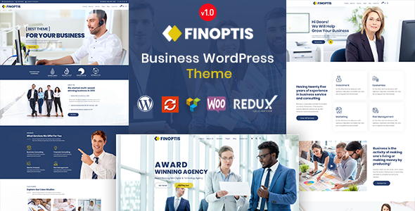 Finoptis - Multipurpose Business WordPress Theme GPL