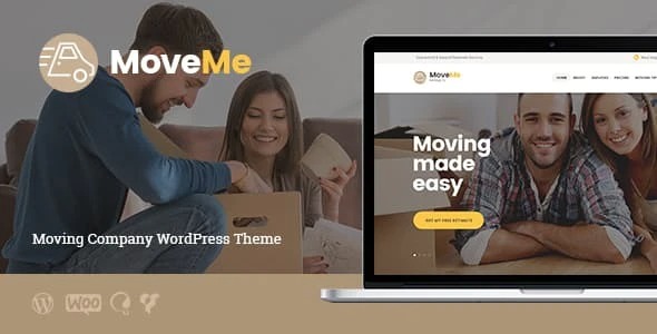 MoveMe - Moving - Storage Relocation Company WordPress Theme