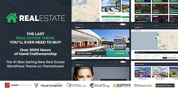 Real Estate - Real Estate WordPress Theme