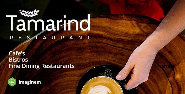 Tamarind- Restaurant Theme for WordPress