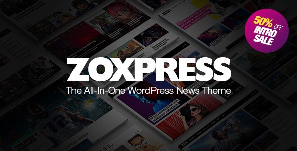 ZoxPress - Others-In-One WordPress News Theme