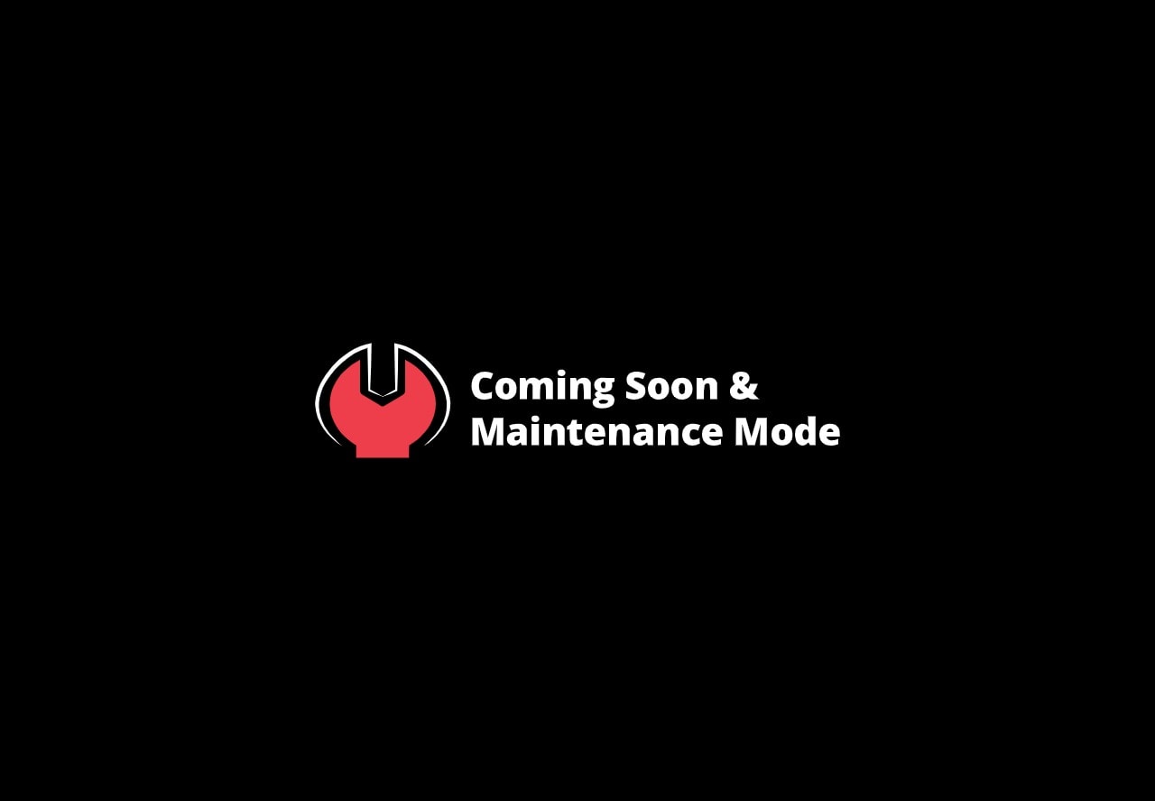 Coming Soon - Maintenance Mode PRO