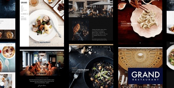 Grand Restaurant - WordPress Theme