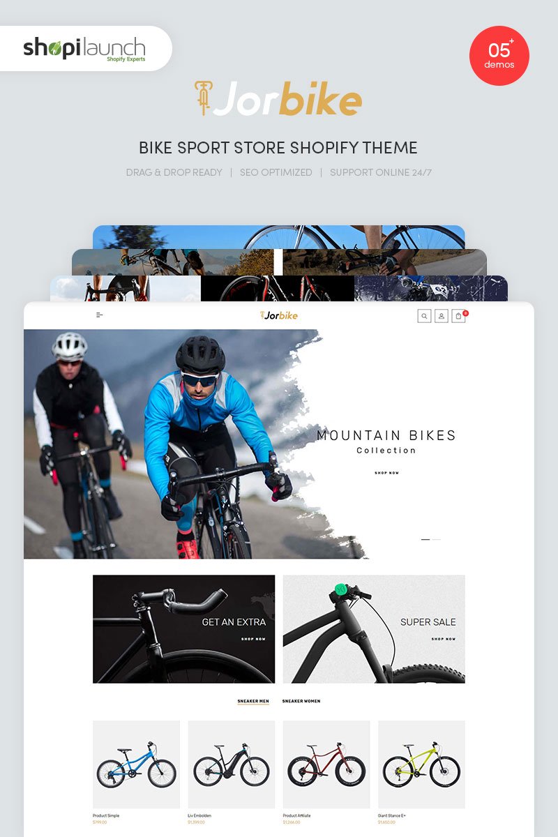 Jorbike - Bike Sport Store Shopify Theme