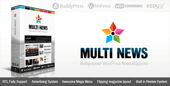 Multinews Multi-purpose WordPress News