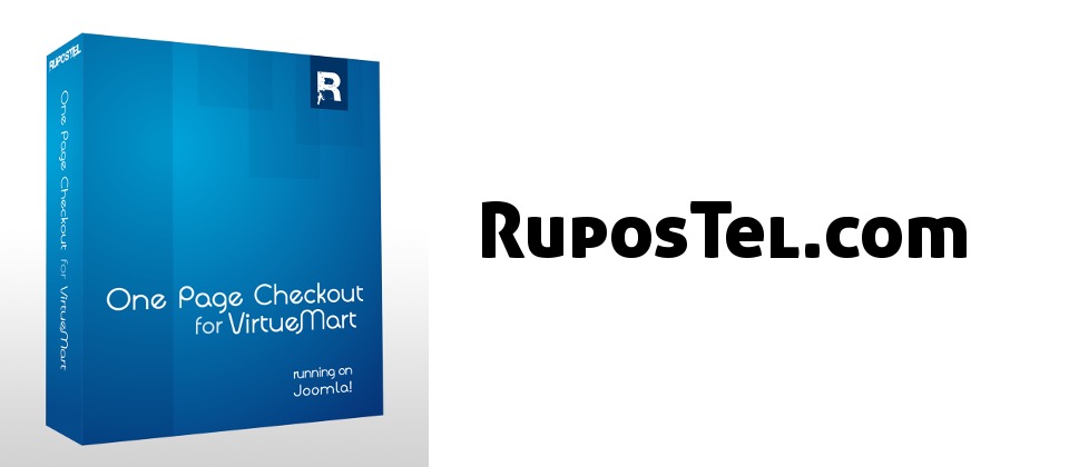 RuposTel One Page Checkout for VirtueMart (J J) Full (with plugins)