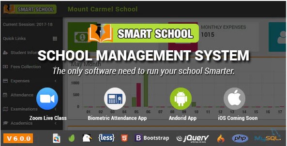 Smart School - school management system GPL
