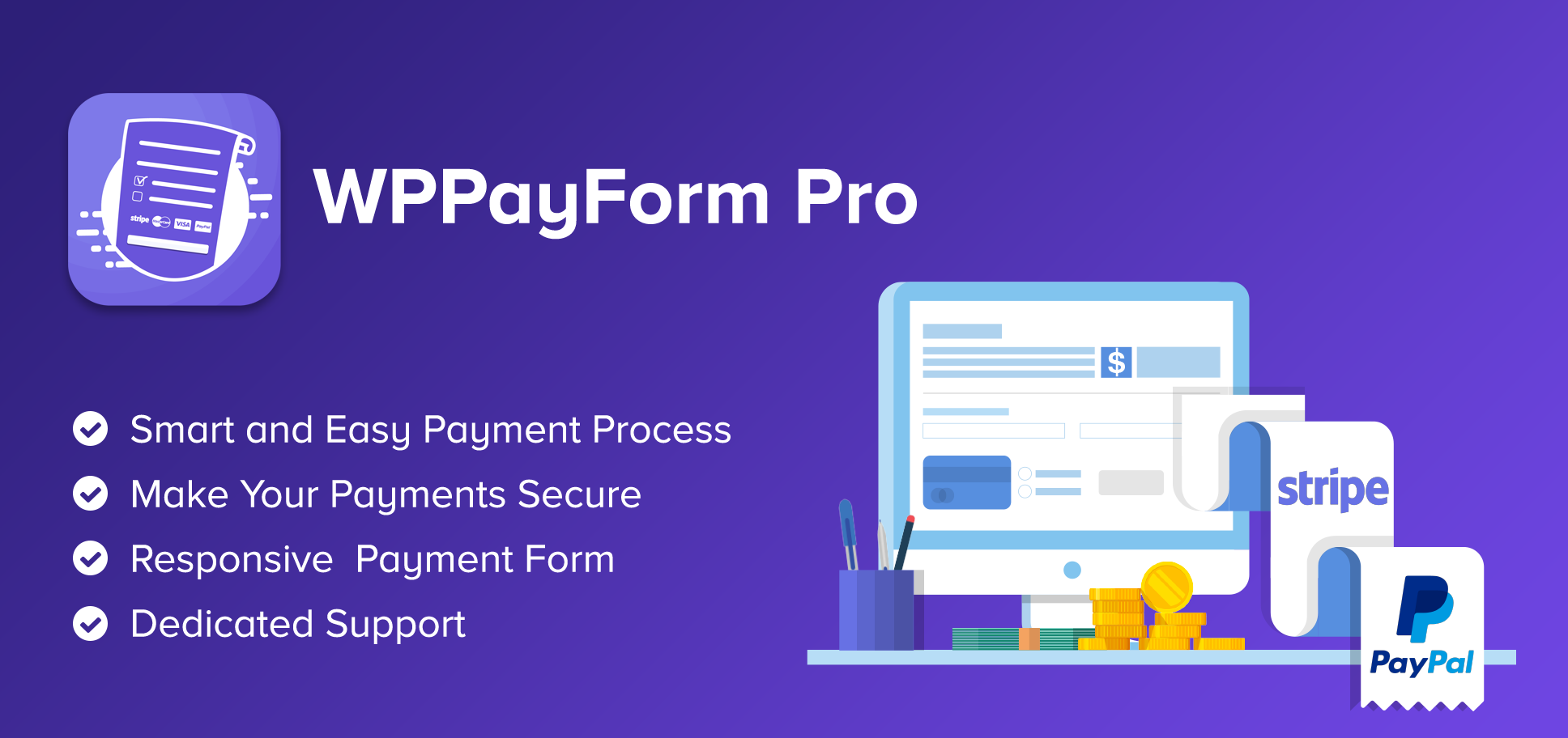 WPPayForm Pro (Paymattic Pro) Activated - WordPress Payments Made Simple