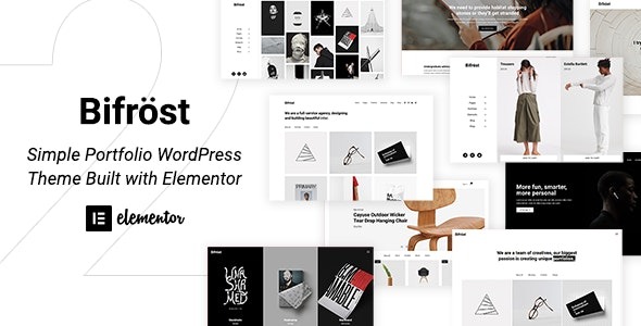 Bifrost - Simple Portfolio WordPress Theme