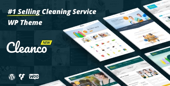 Cleanco- Cleaning Service Company WordPress Theme