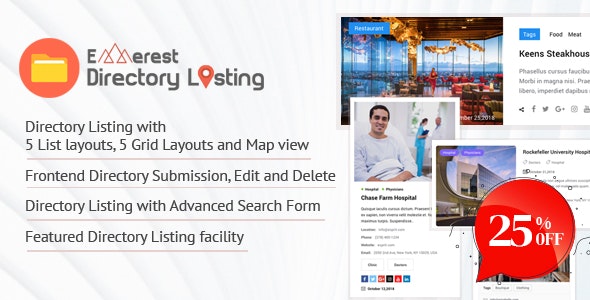Everest Business Directory - A Complete Business Directory WordPress Plugin