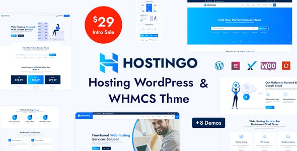 Hostingo - WordPress Hosting Theme and WHMCS