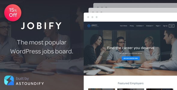 Jobify - The Most Popular WordPress Job Board Themes