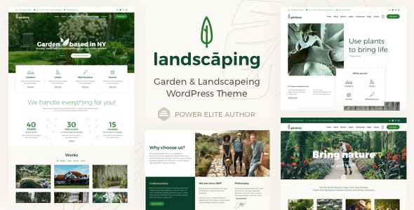 Landscaping - Garden Landscaper WordPress Theme