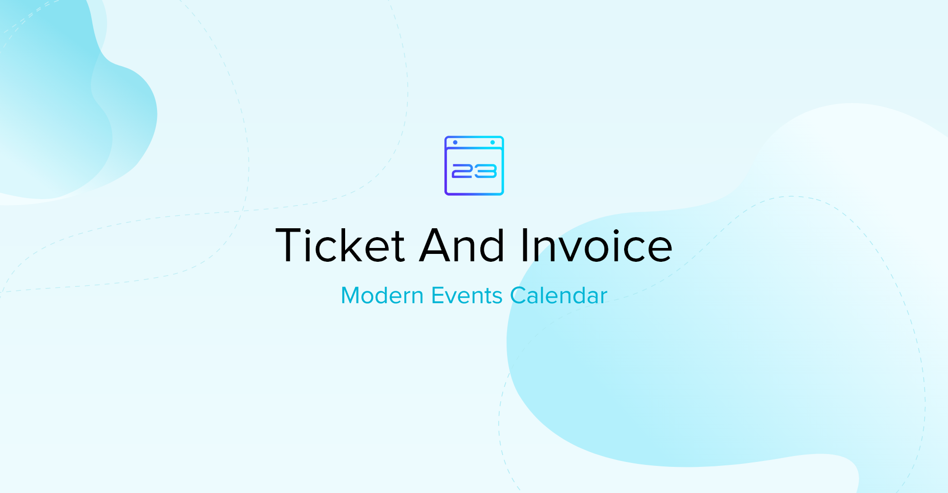 Modern Events Calendar (MEC) Ticket and Invoice