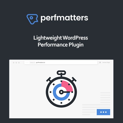 Perfmatters - Lightweight WordPress Performance Plugin