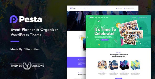 Pesta - Event Planner - Organizer WordPress Theme