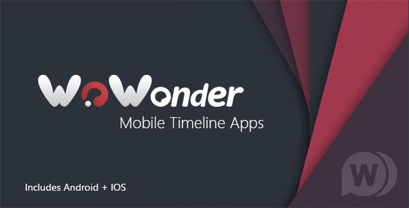 WoWonder Timeline - a mobile application for WoWonder