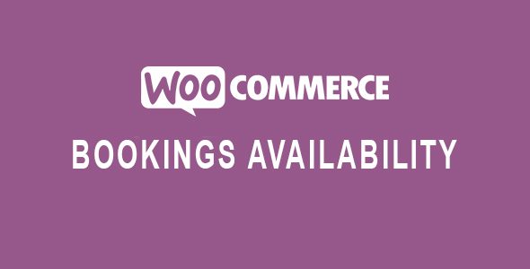 WooCommerce Bookings Availability Plugin