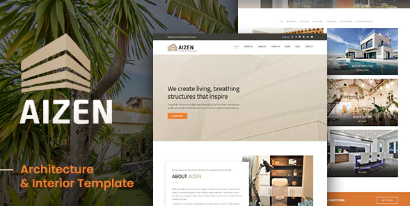 AIZEN - Architecture - Interior Template