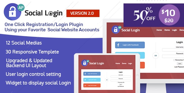 AccessPress Social Login - Social Login WordPress Plugin