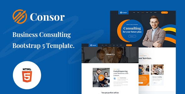 Consor - Business Consulting Bootstrap Template