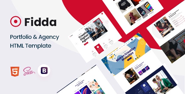 Fidda - Portfolio - Agency HTML Template