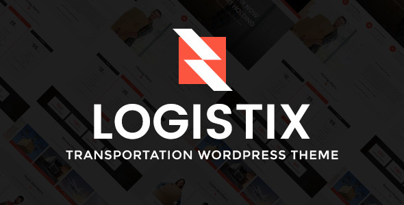 Logistix Premium Responsive Transportation WordPress Theme