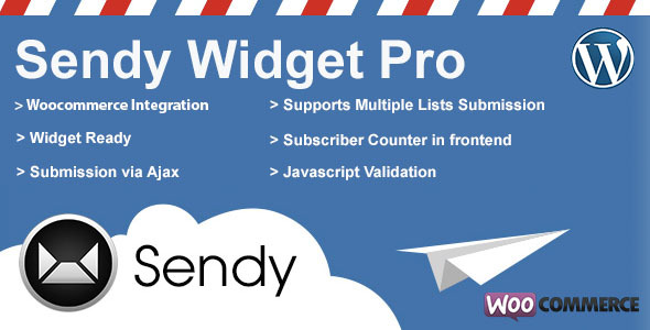 Sendy Widget Pro - E-mail