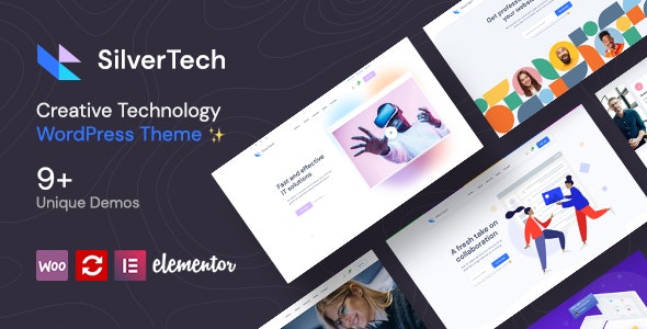 Silvertech- Creative WordPress Theme