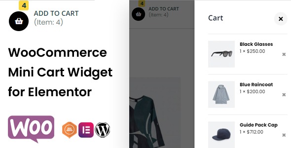 TF Woo Product Mini Cart Addon For Elementor