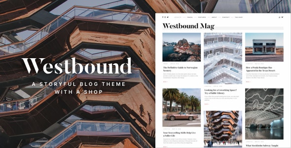 Westbound - A Storyful WordPress Blogging Theme