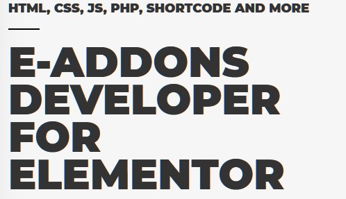e-Developer - e-Addons for Elementor + core
