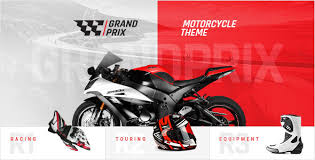 GrandPrix- Motorcycle WordPress Theme GPL